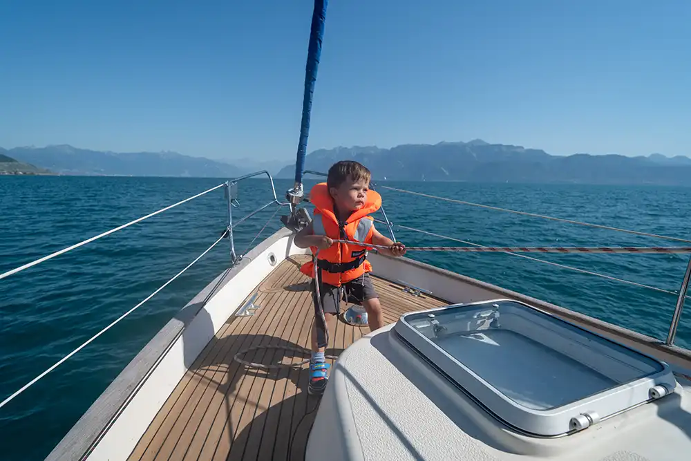 Cours de navigation avec le capitaine Jack sur le Lac Léman